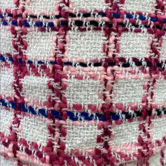 Janie And Jack White / Pink Boucle Dress Playwear - Girls size 5 - Picture 4 of 4